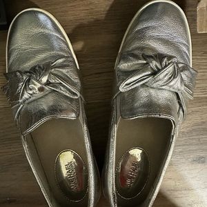 Michael Kors Silver Metallic Shoes size 6